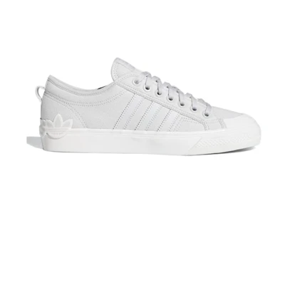 adidas Nizza 'Oversize Heel Logo - Light Solid Grey'