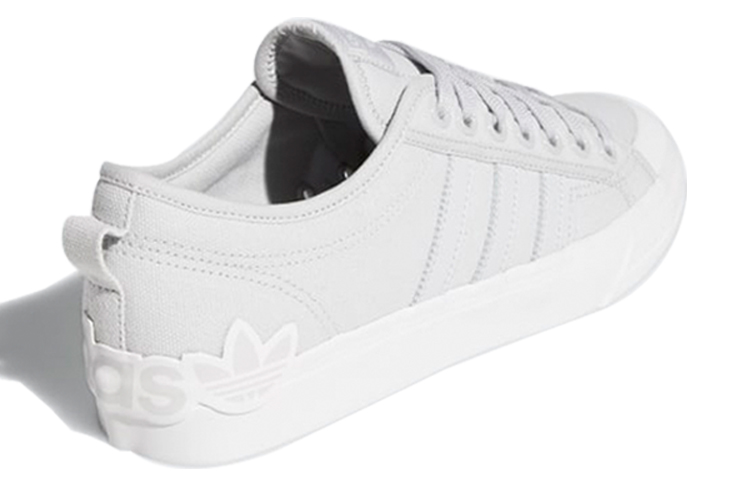 adidas Nizza 'Oversize Heel Logo - Light Solid Grey' 圖 3