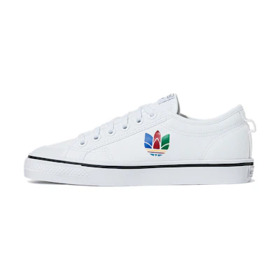 adidas Nizza 'White Multi-Color Trefoil'
