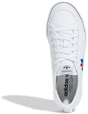 adidas originals Nizza Trefoil 防滑透氣 低筒休閒板鞋 男女同款 白色 Purchase adidas originals Nizza Trefoil 防滑透氣 低筒休閒板鞋 男女同款 白色