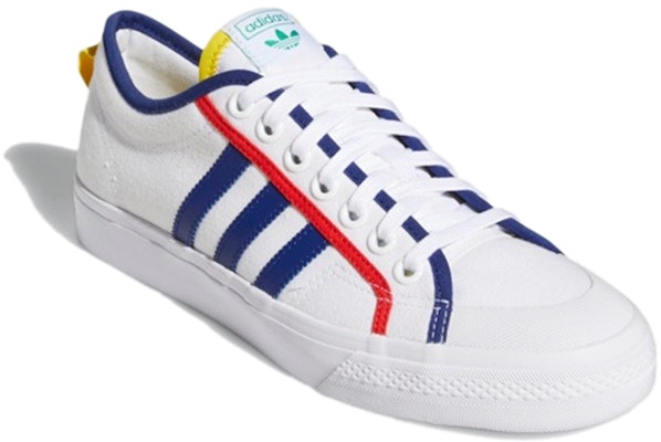 adidas Nizza 'Blanco Azul Victoria' GZ8656 Lookbook adidas Nizza 'Blanco Azul Victoria' GZ8656