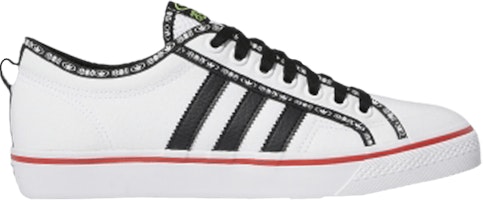 adidas Nizza 'White Vivid Red' GX6093 adidas Nizza 'White Vivid Red' GX6093