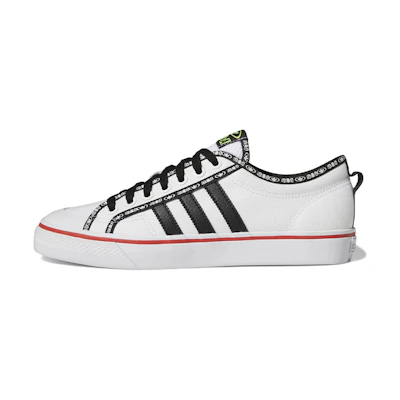 adidas Nizza 'White Vivid Red'