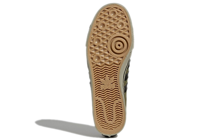 Details for adidas originals Nizza 舒適透氣 低筒休閒板鞋 軍綠