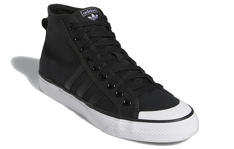 adidas Nizza Hi 'Black White' 圖 3