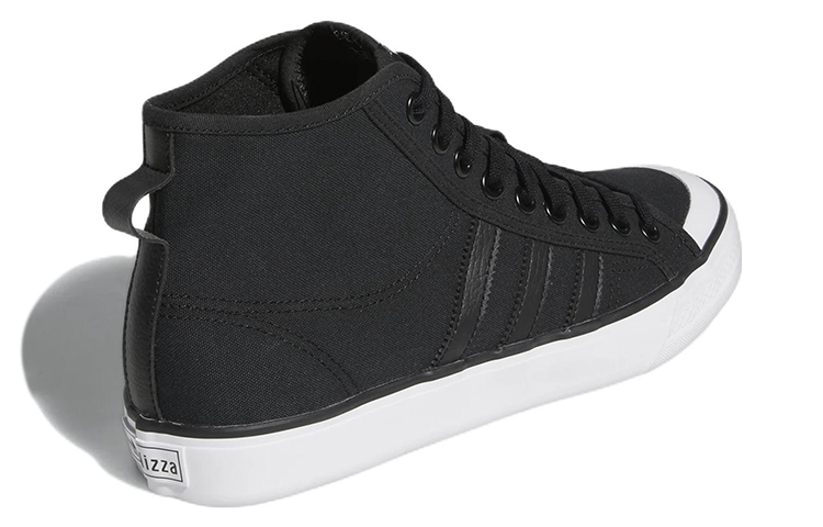 adidas Nizza Hi 'Black White' 圖 4