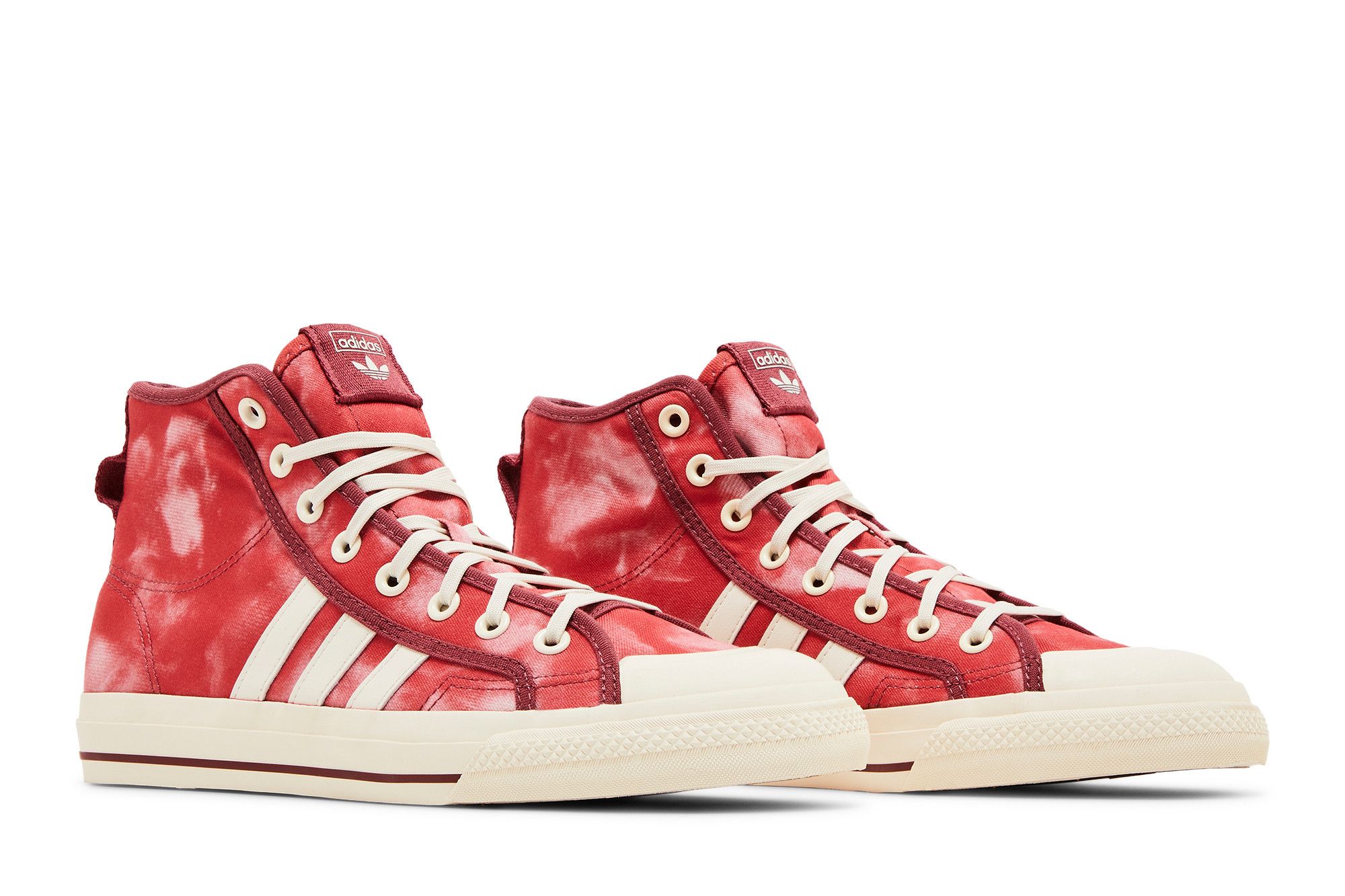 Cheap adidas Nizza Hi RF ''Bleached - Crew Red Wonder White'' sneakers GX4585