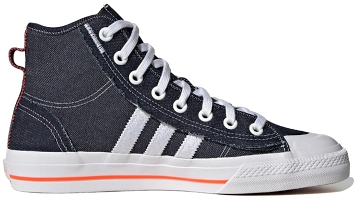 adidas Nizza Hi RF 'Navy Denim Putih' H67835 Order adidas Nizza Hi RF 'Navy Denim Putih' H67835
