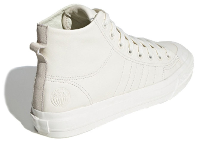 Lookbook アディダス NIZZA HI RF オフホワイト EF5756