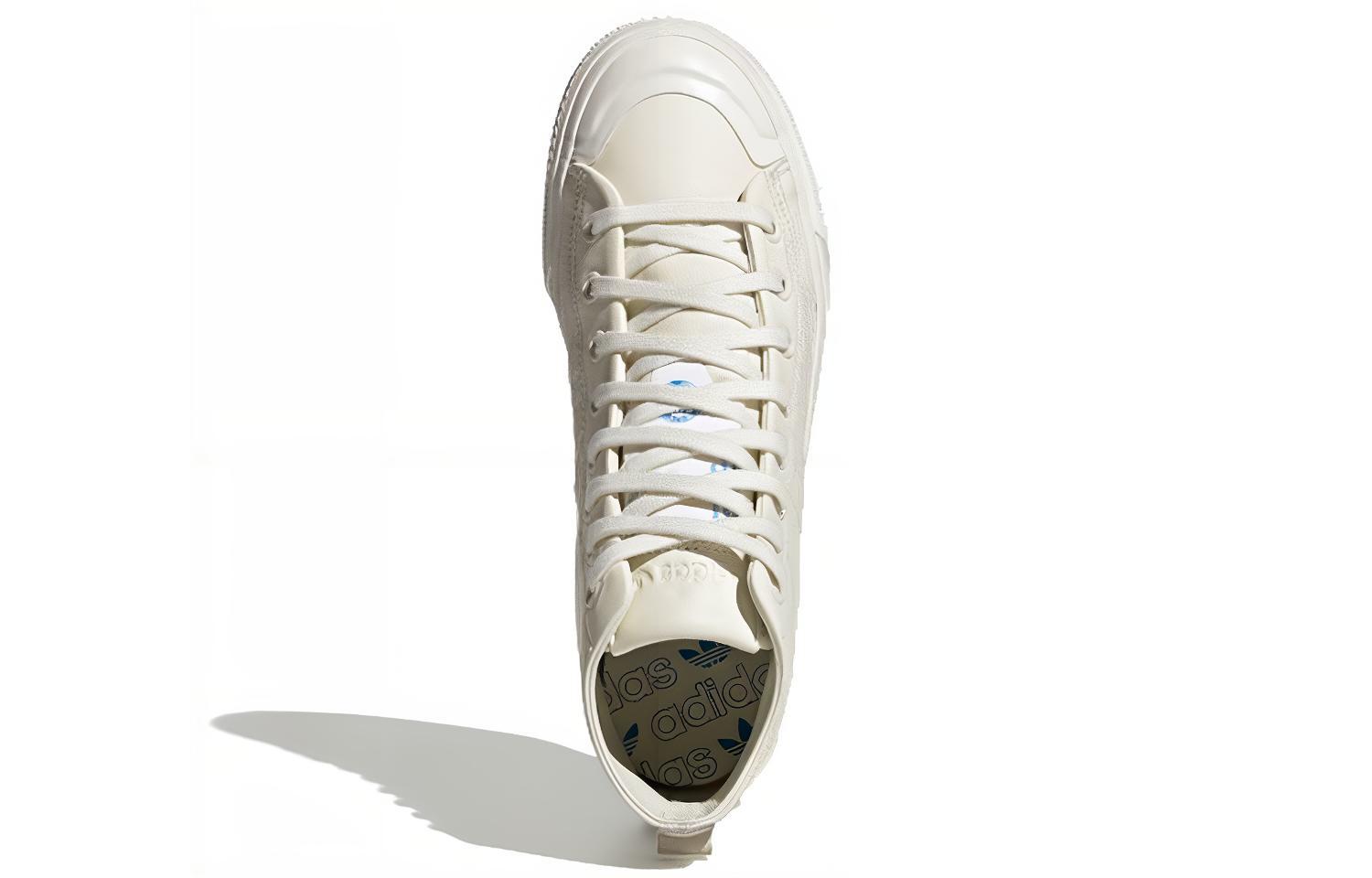 Shop アディダス NIZZA HI RF オフホワイト EF5756