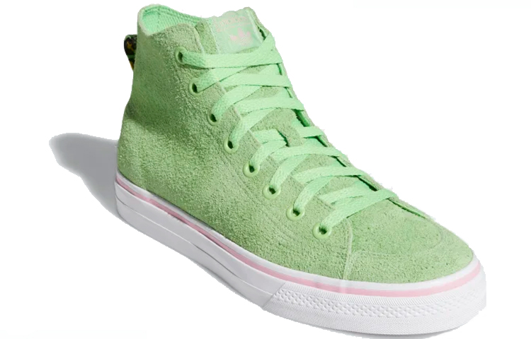 Lookbook adidas Nizza Hi RF 'Hijau Spring' EF1032