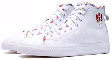 Lookbook adidas Nizza 高筒 '雲白多色' FY2848