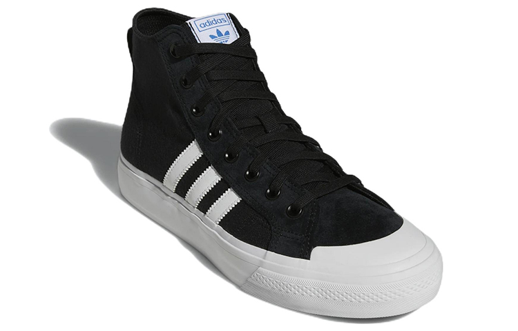 Lookbook adidas Nizza High ADV 'Black Bliss Blue' GX9758