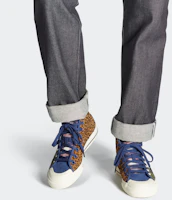 Sizing adidas originals NIZZA High RF 高筒 板鞋 男女款 豹紋迷彩拼貼