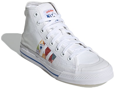 アディダス Nizza ハイ RF "グラフィックデザイン" GX2712 Lookbook アディダス Nizza ハイ RF "グラフィックデザイン" GX2712
