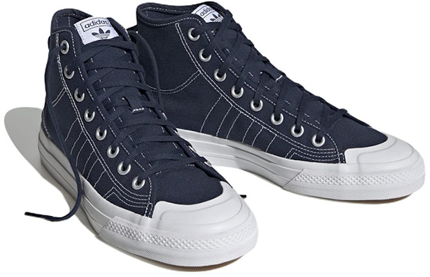 adidas Nizza High RF 'Night Indigo' HQ8531 Lookbook adidas Nizza High RF 'Night Indigo' HQ8531
