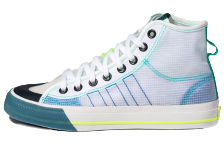 adidas Nizza High RF 'White Lush Blue' FY3093