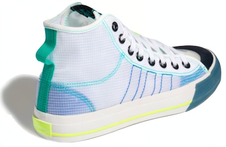 アディダス ニッツァ ハイRF "白/青" (Adidas Nizza High RF "White/Blue") FY3093 Shop アディダス ニッツァ ハイRF "白/青" (Adidas Nizza High RF "White/Blue") FY3093
