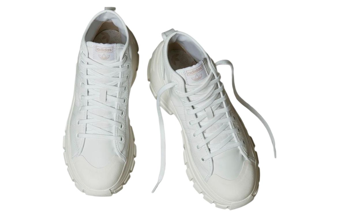 Lookbook adidas Nizza High XY22 'Triple White' Putih Polos HQ8950