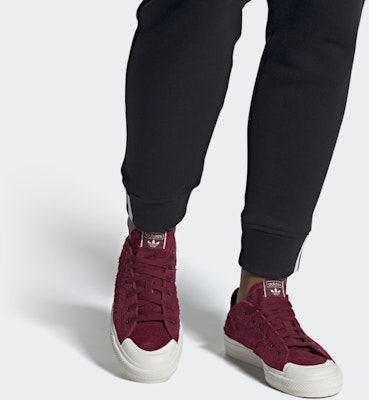 adidas originals Nizza Rf 麂皮 復古休閒板鞋 紅 Sizing adidas originals Nizza Rf 麂皮 復古休閒板鞋 紅
