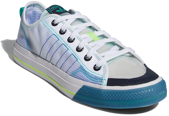 adidas Nizza RF 'White Lush Blue' FY3091 Lookbook adidas Nizza RF 'White Lush Blue' FY3091