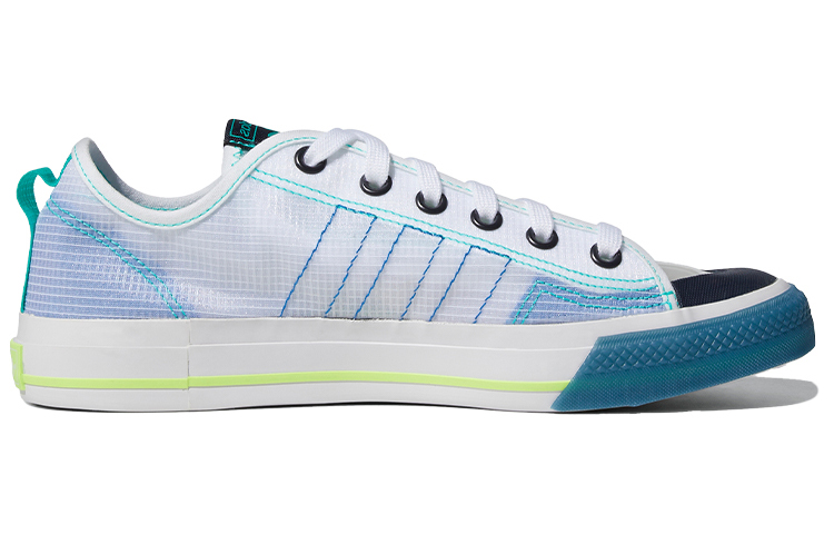 Lookbook adidas Nizza RF 'Putih Lush Biru' FY3091