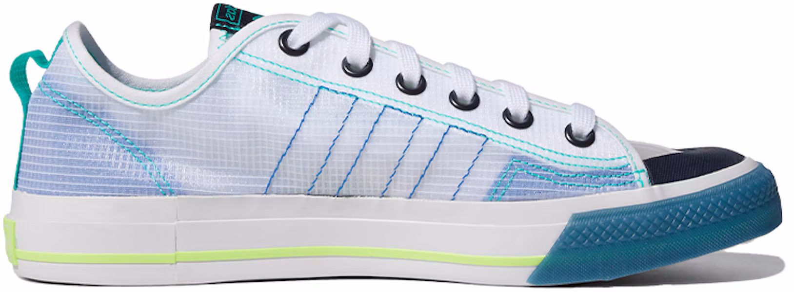 adidas Nizza RF ''Weiß Lush Blau'' FY3091 Lookbook adidas Nizza RF ''Weiß Lush Blau'' FY3091