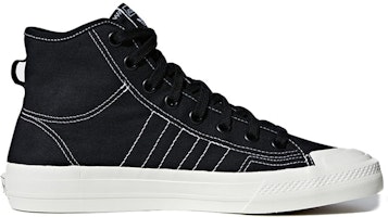 adidas Nizza RF Hi 'Core Black' Sepatu Hitam Tinggi Pria/Wanita F34057 Order adidas Nizza RF Hi 'Core Black' Sepatu Hitam Tinggi Pria/Wanita F34057