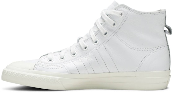 adidas Nizza RF High Recon Kulit 'Triple White' EF1407 Lookbook adidas Nizza RF High Recon Kulit 'Triple White' EF1407