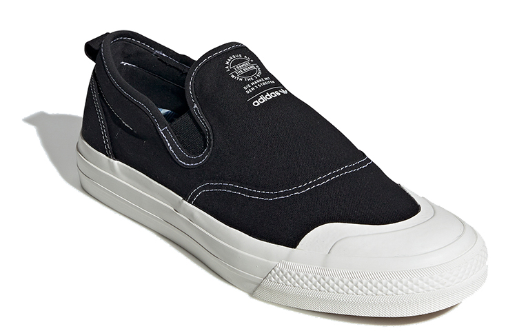 Lookbook adidas Nizza RF Slip-On ''Schwarz Weiß'' EF1411