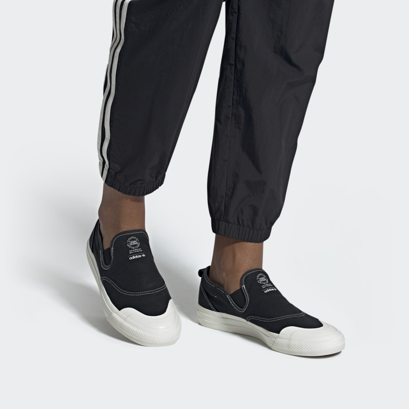 Details for adidas Nizza RF Slip-On ''Schwarz Weiß'' EF1411