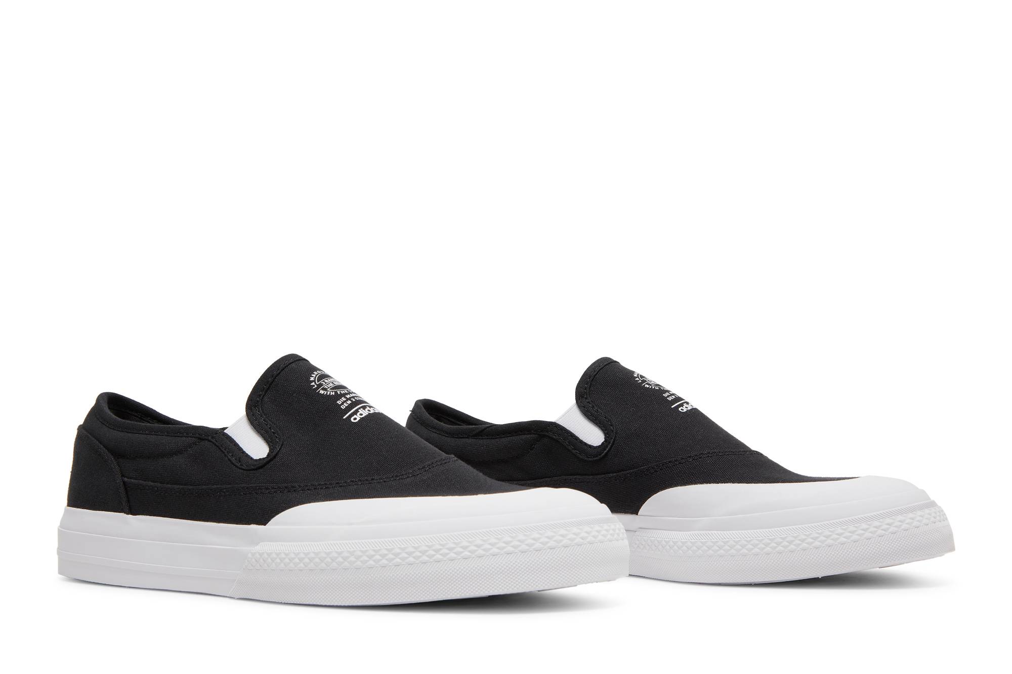 Cheap 阿迪达斯 Nizza RF Slip "核心黑" S23722