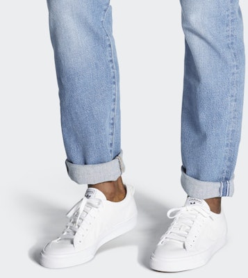 adidas Nizza Trefoil 'Cloud White' Putih Awan FW5184 Sizing adidas Nizza Trefoil 'Cloud White' Putih Awan FW5184