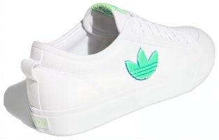 adidas Nizza Trefoil 'Putih Signal Hijau' FX8354 Shop adidas Nizza Trefoil 'Putih Signal Hijau' FX8354