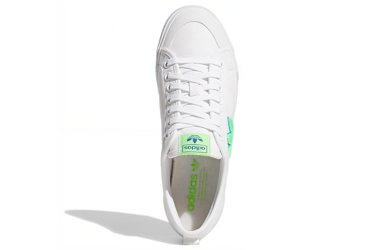 Purchase アディダス ニッツァ トレフォイル 白×シグナルグリーン FX8354