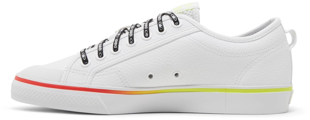 adidas Nizza Trefoil 'Blanco Rojo Vivo' GX1465 Lookbook adidas Nizza Trefoil 'Blanco Rojo Vivo' GX1465