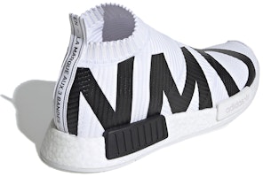 Lookbook 愛迪達 NMD_CS1 Primeknit『NMD印花 - 白色』EG7538