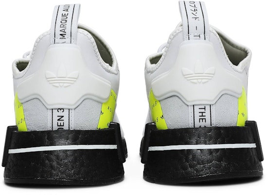adidas NMD_R1 'All Over Logo - White Team Solar Yellow' GZ7944 Details for adidas NMD_R1 'All Over Logo - White Team Solar Yellow' GZ7944