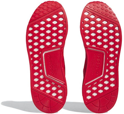 adidas NMD_R1 'Allover Logo - Merah Scarlet' ID9769 Details for adidas NMD_R1 'Allover Logo - Merah Scarlet' ID9769