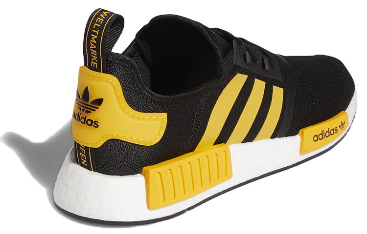 Shop adidas NMD_R1 '黑活力金' FY9382