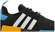 Order 阿迪达斯 NMD_R1 '黑蓝金' FZ5876