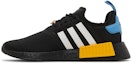 Lookbook 阿迪达斯 NMD_R1 '黑蓝金' FZ5876