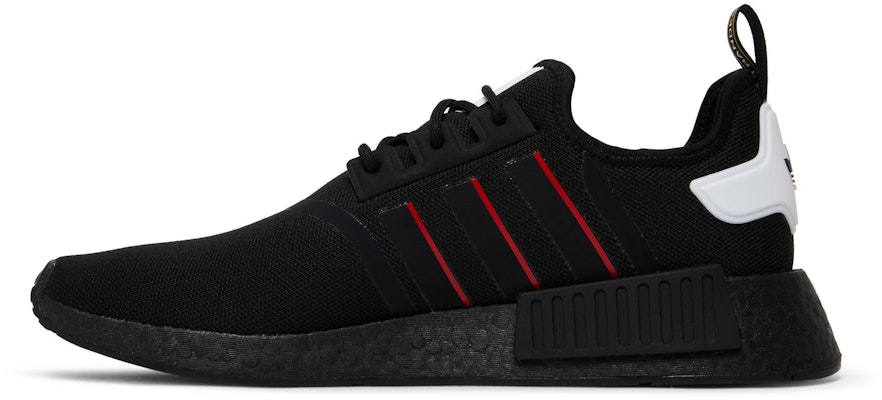 adidas NMD_R1 'Hitam Power Merah' GX9887 Lookbook adidas NMD_R1 'Hitam Power Merah' GX9887