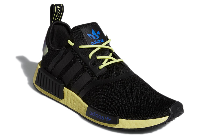 Lookbook 아디다스 NMD_R1 '블랙 펄스 옐로우' GY8281