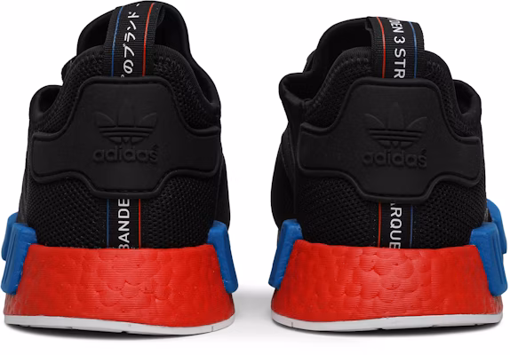 adidas NMD_R1 'Black Red Blue' FX4355 Details for adidas NMD_R1 'Black Red Blue' FX4355