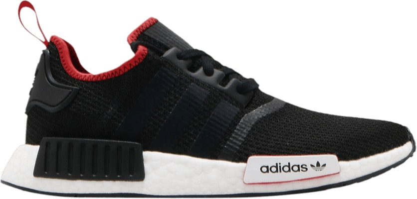 Red white and black 2025 adidas shoes