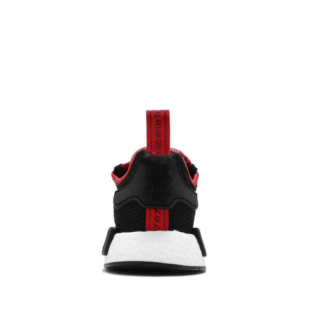 adidas NMD_R1 'Black Red White' 圖 4