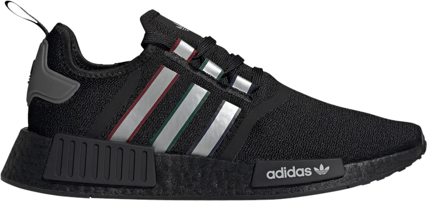 adidas NMD R1 Black Silver Burgundy IE2063 IE2063 Novelship
