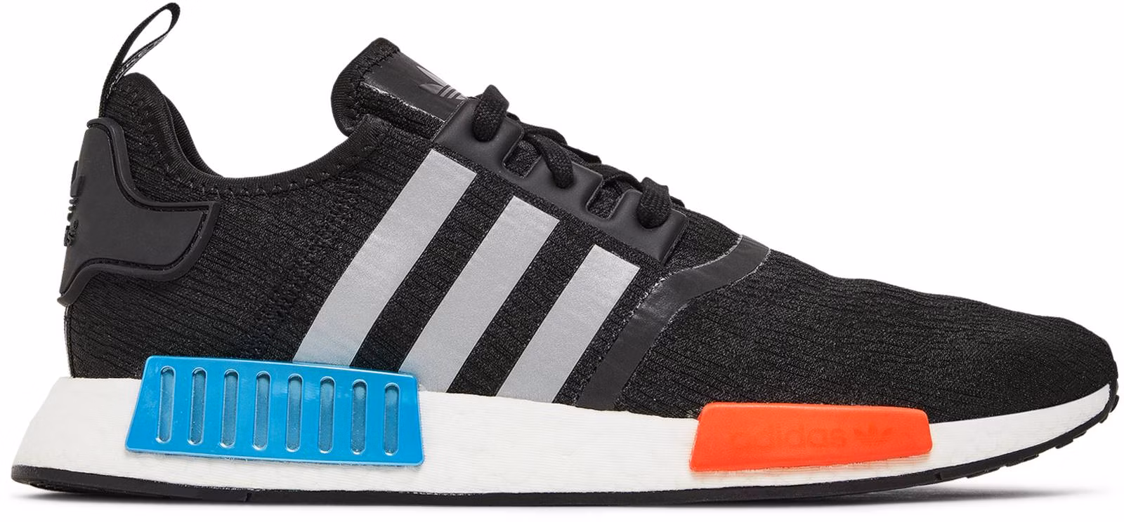 adidas NMD R1 Black Silver Solar Red FY5727 FY5727 Novelship