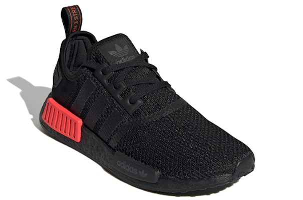 阿迪达斯NMD_R1 '黑色日红' 2020款 FV8162 Lookbook 阿迪达斯NMD_R1 '黑色日红' 2020款 FV8162